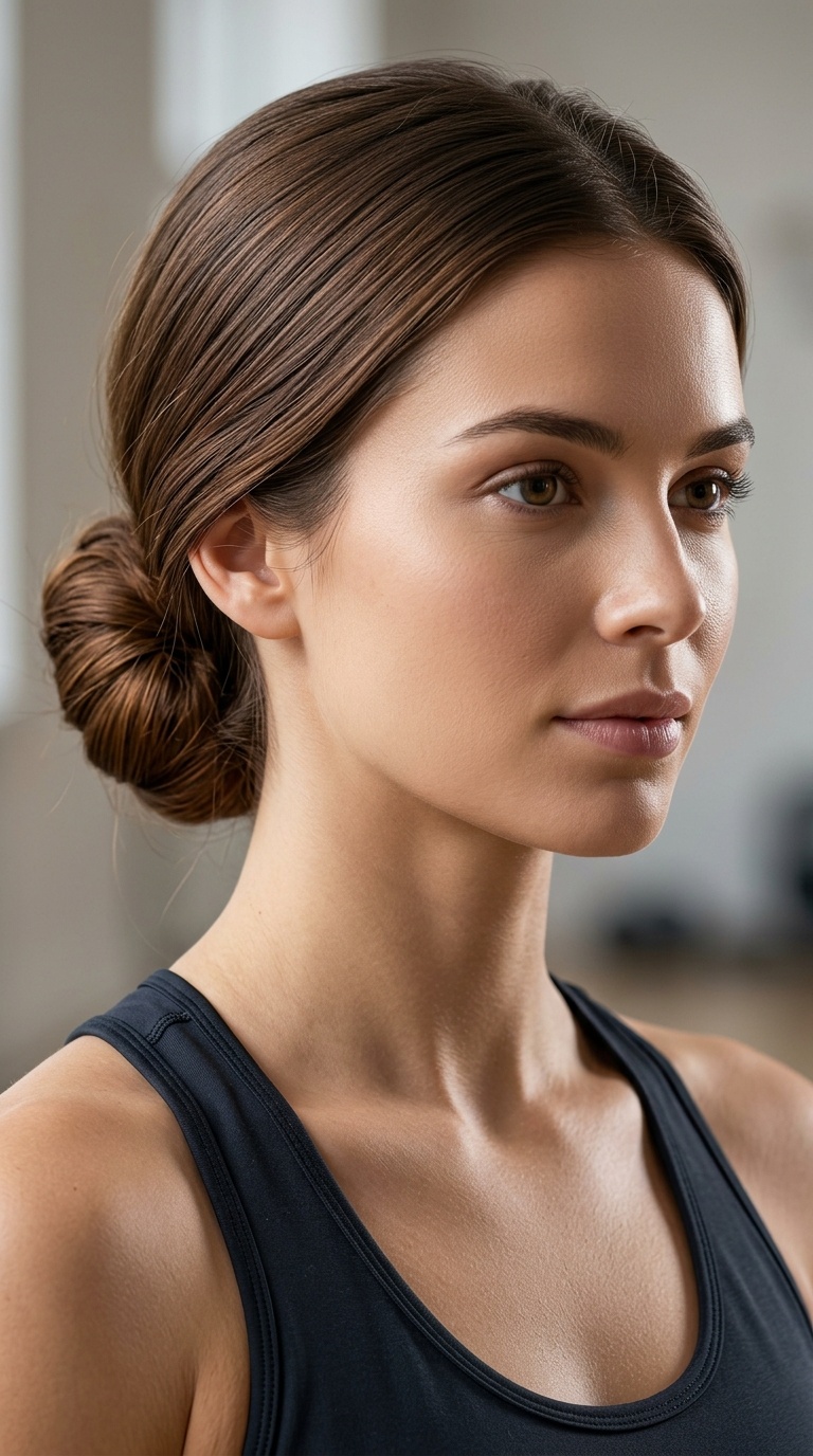 Low Sleek Chignon