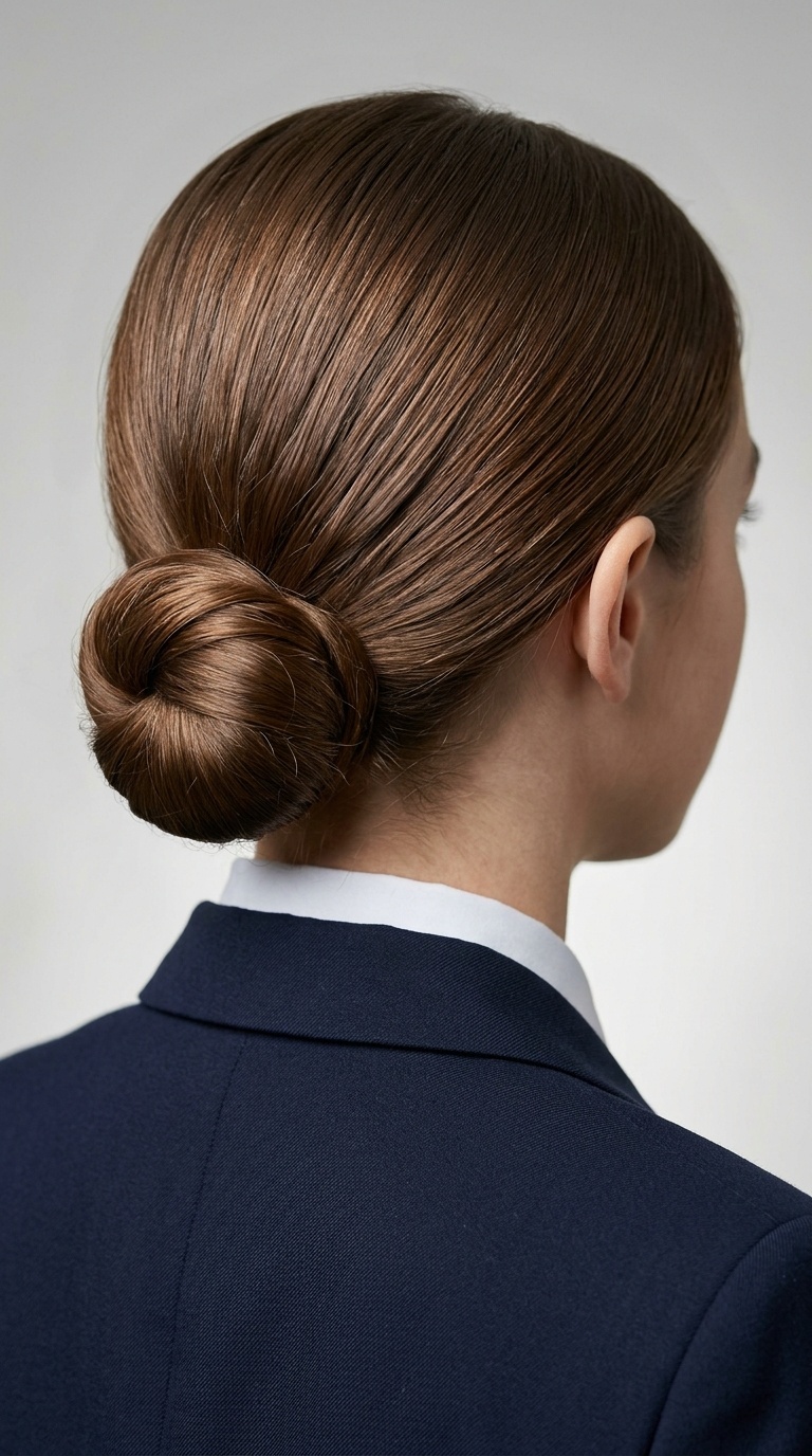 Low Sleek Chignon