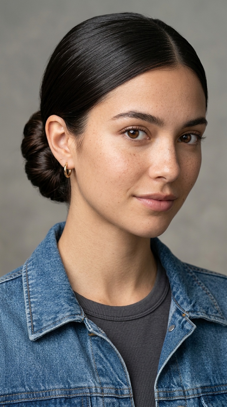 Low Sleek Chignon