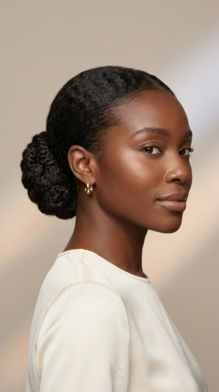 Low Sleek Chignon