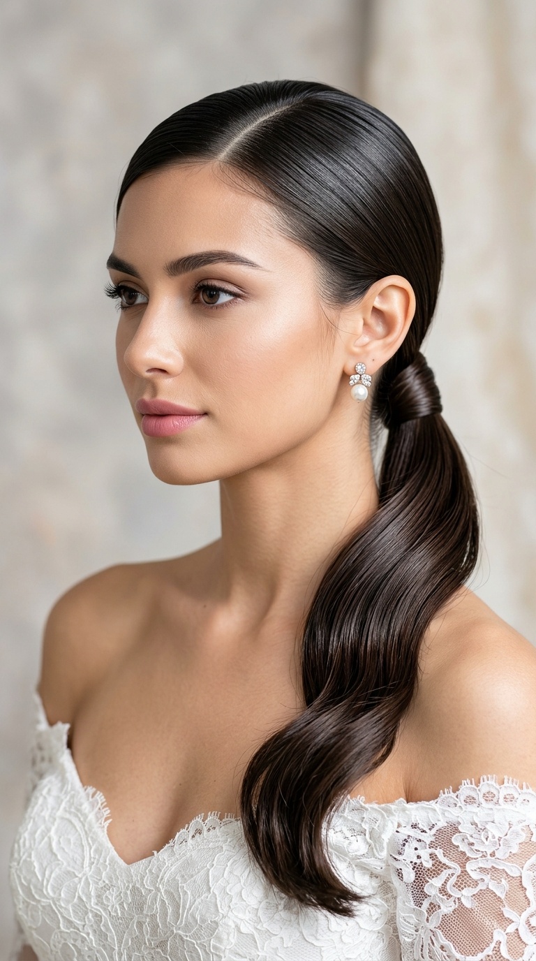 Low Sleek Ponytail