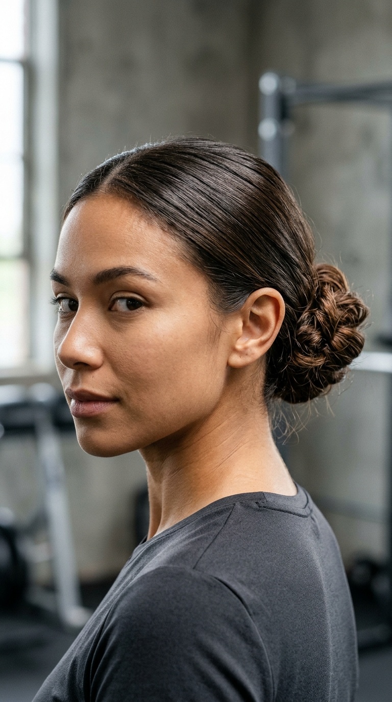 Low Tension Nape Bun