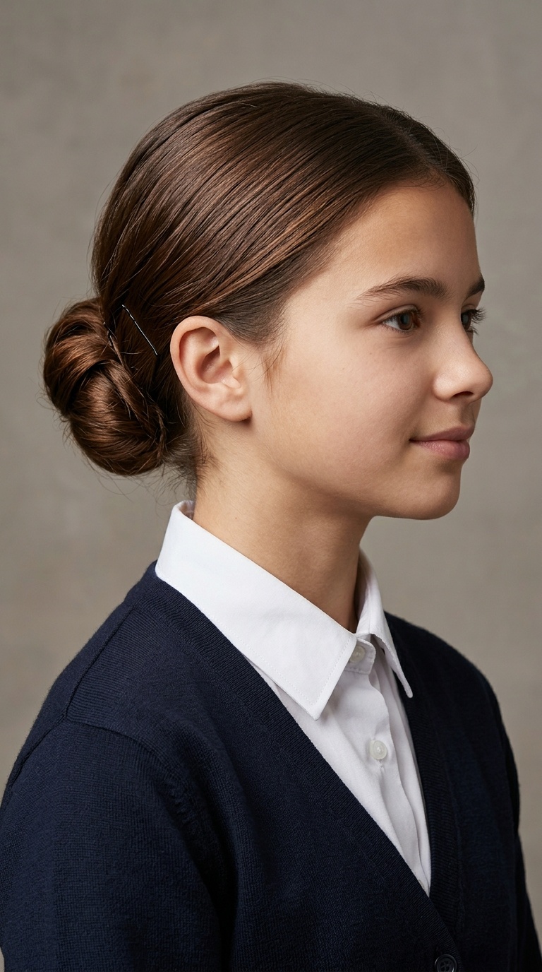 Low Tucked Bun