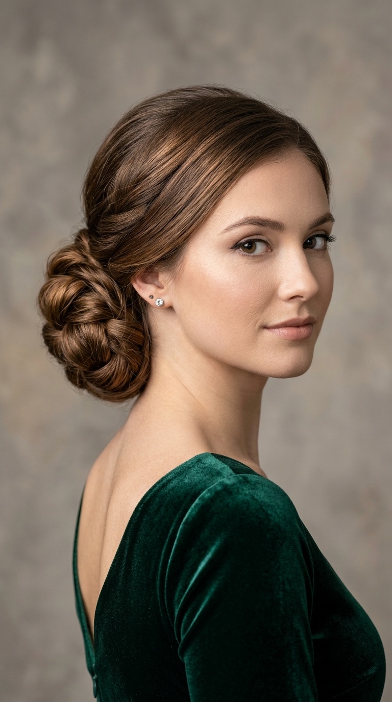 Low Voluminous Bun