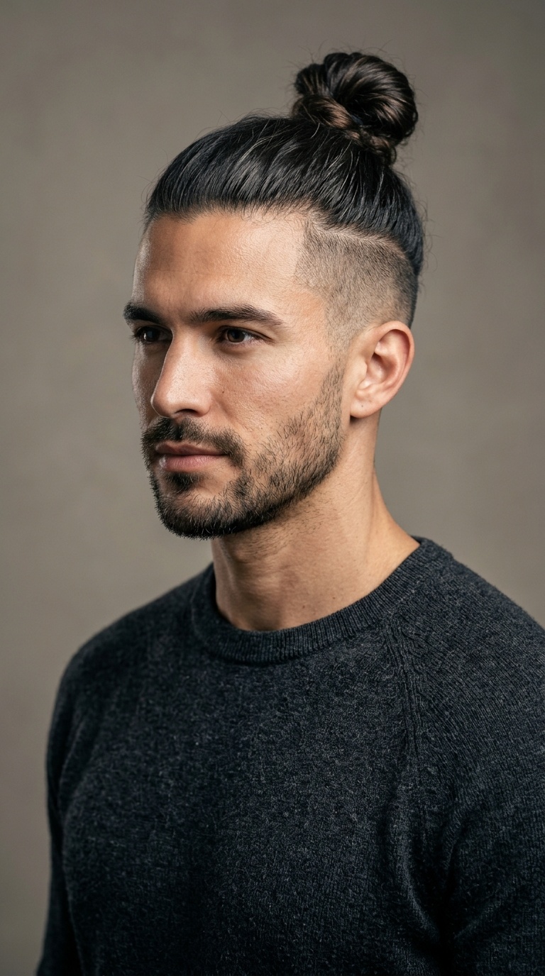 Man Bun with Undercut