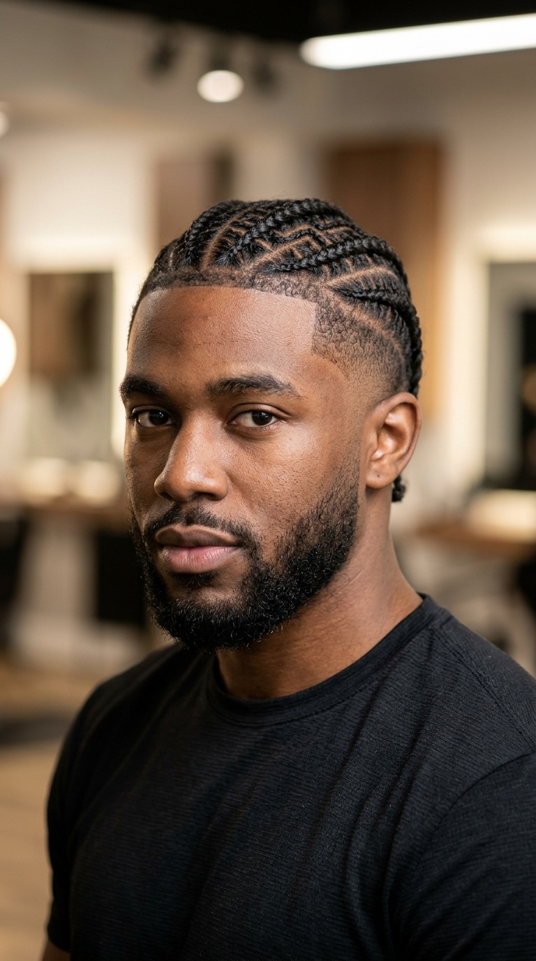 Maze Braids with Low Skin Taper