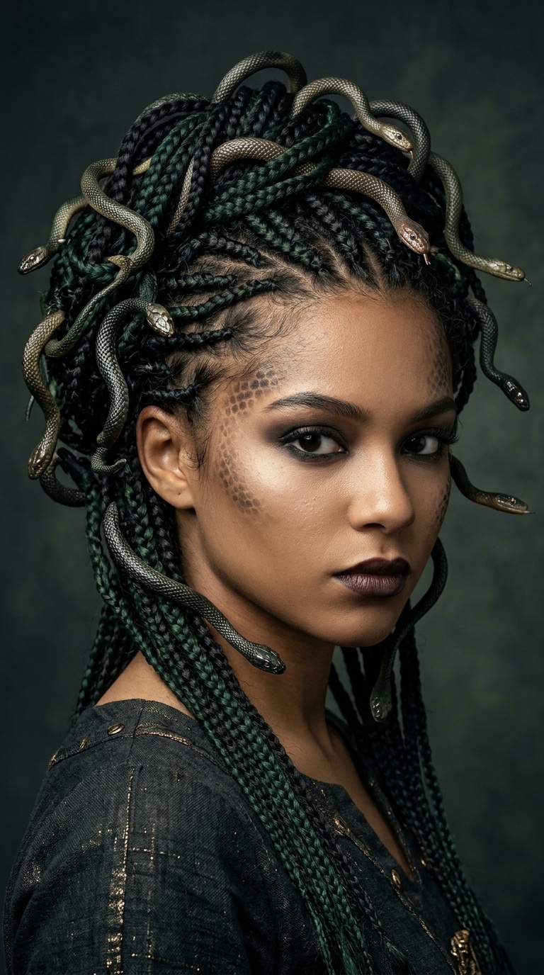 Medusa Snake Braids