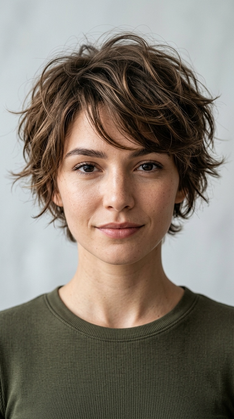 Messy Bedhead Crop