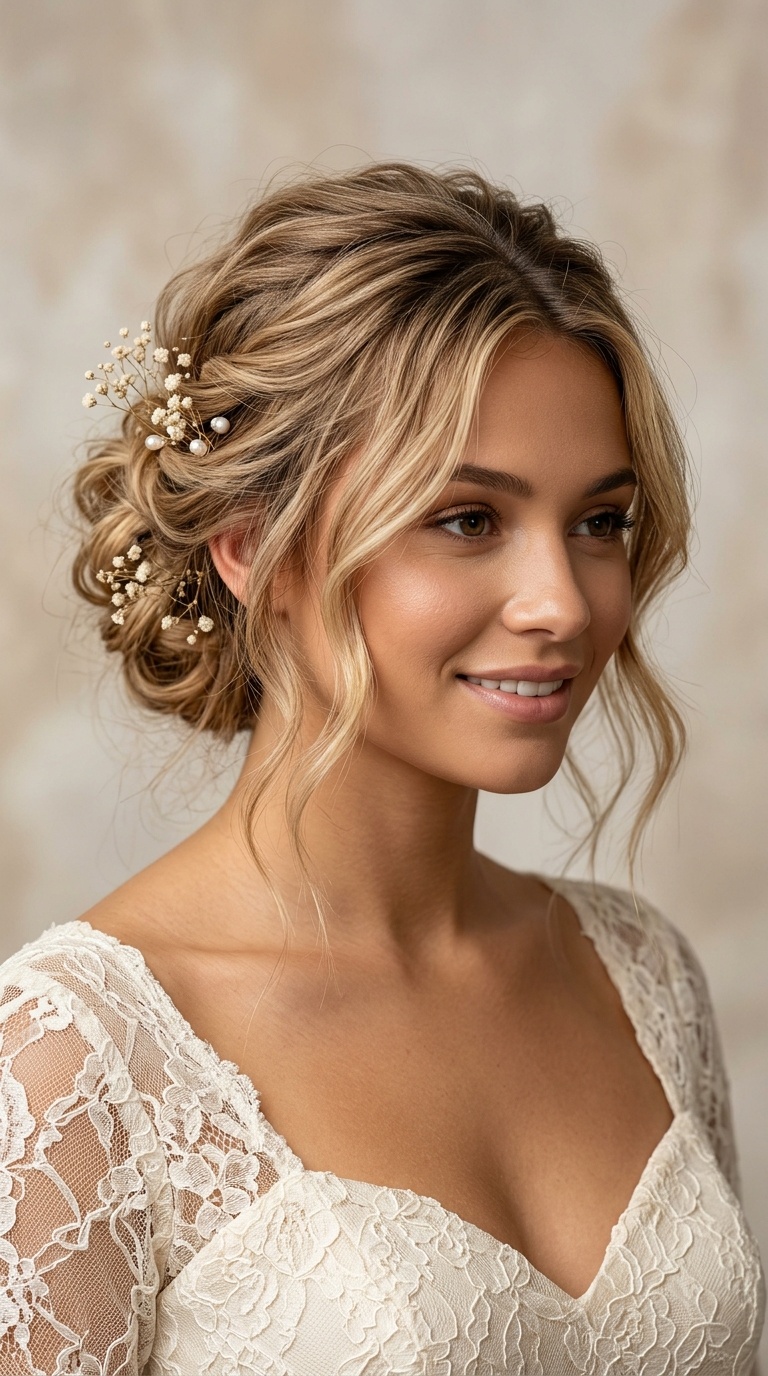 Messy Boho Chignon