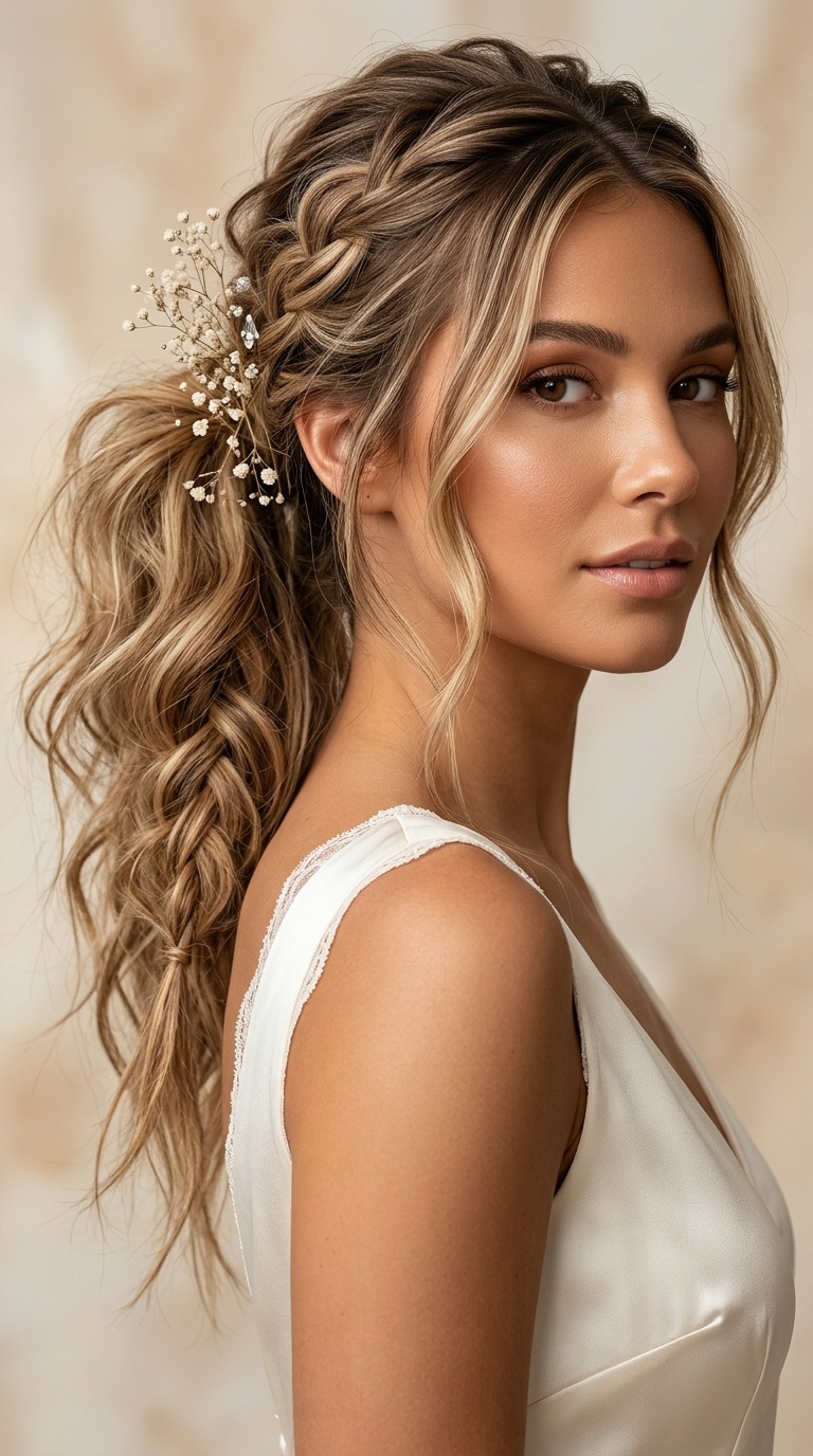Messy Boho Ponytail