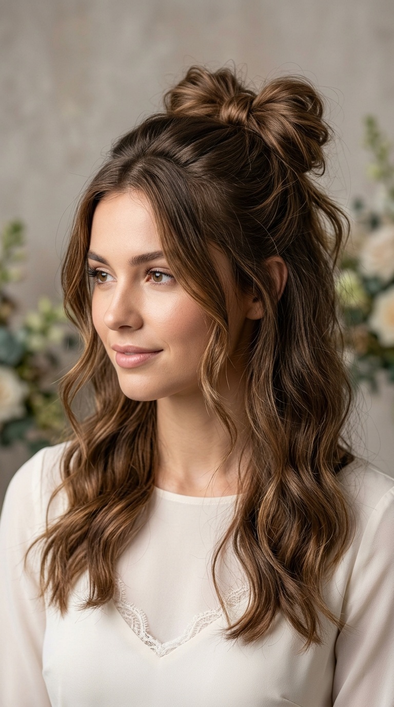 Messy Bow Half-Up