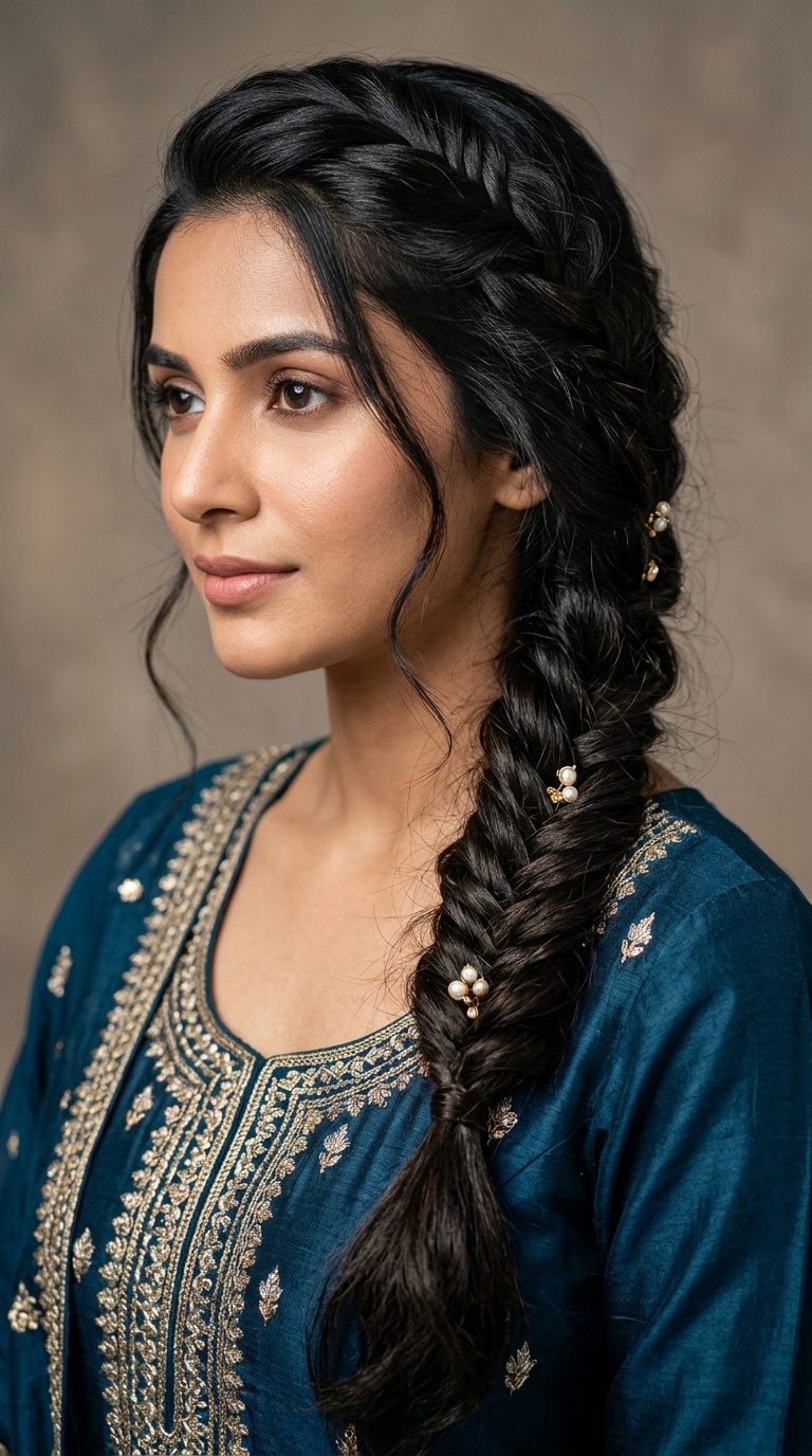 Messy Fishtail Braid