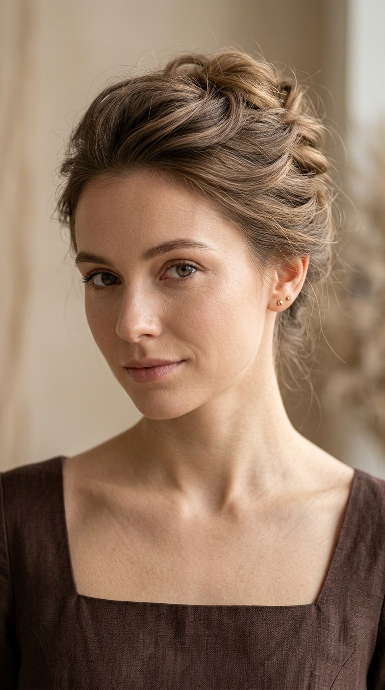 Messy French Twist