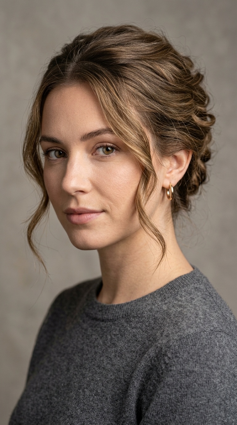 Messy French Twist