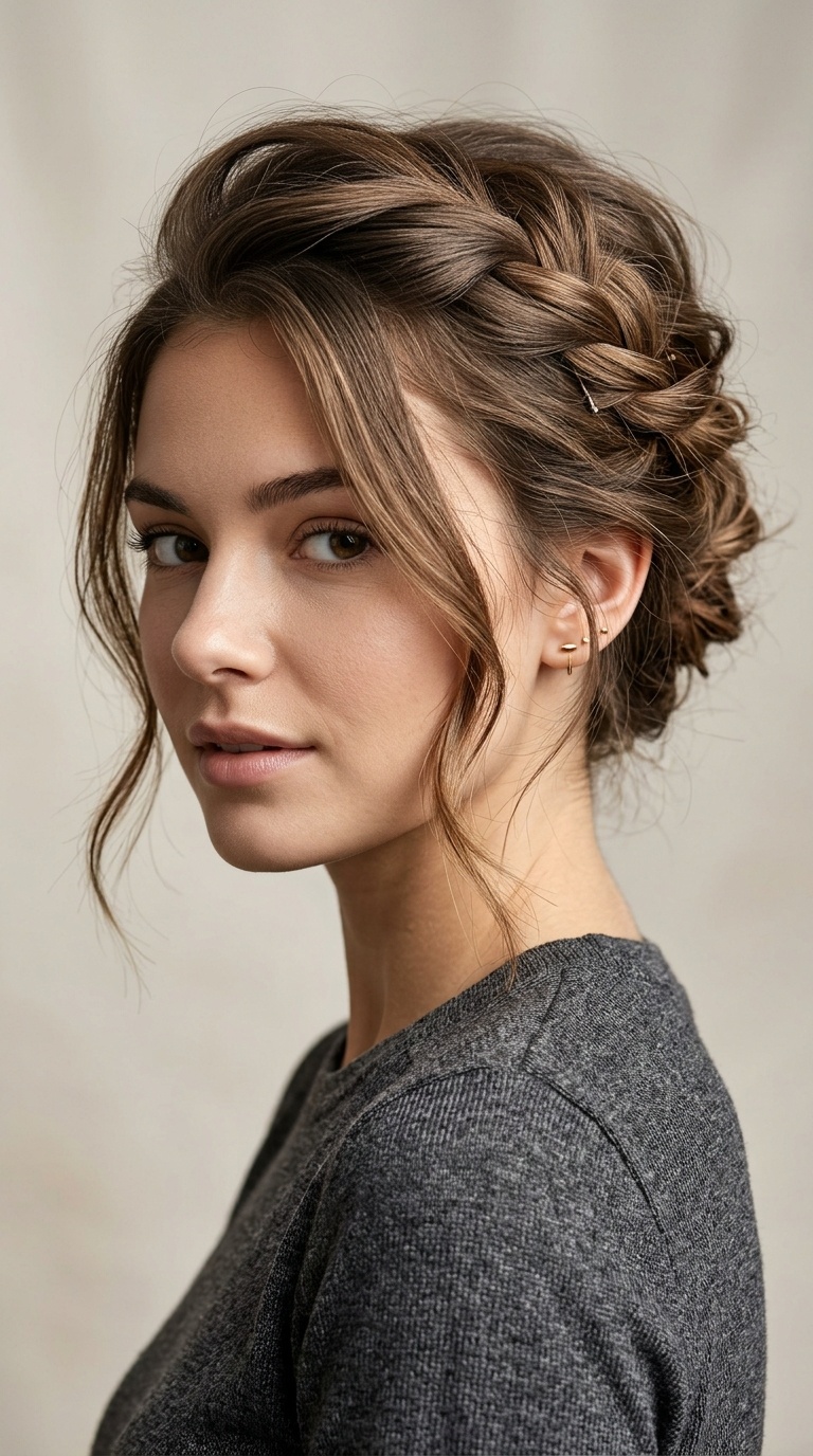 Messy French Twist