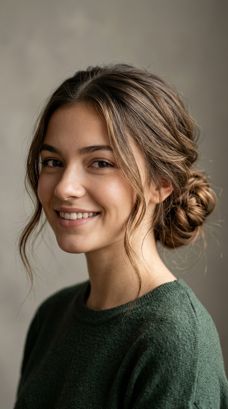 Messy Low Bun