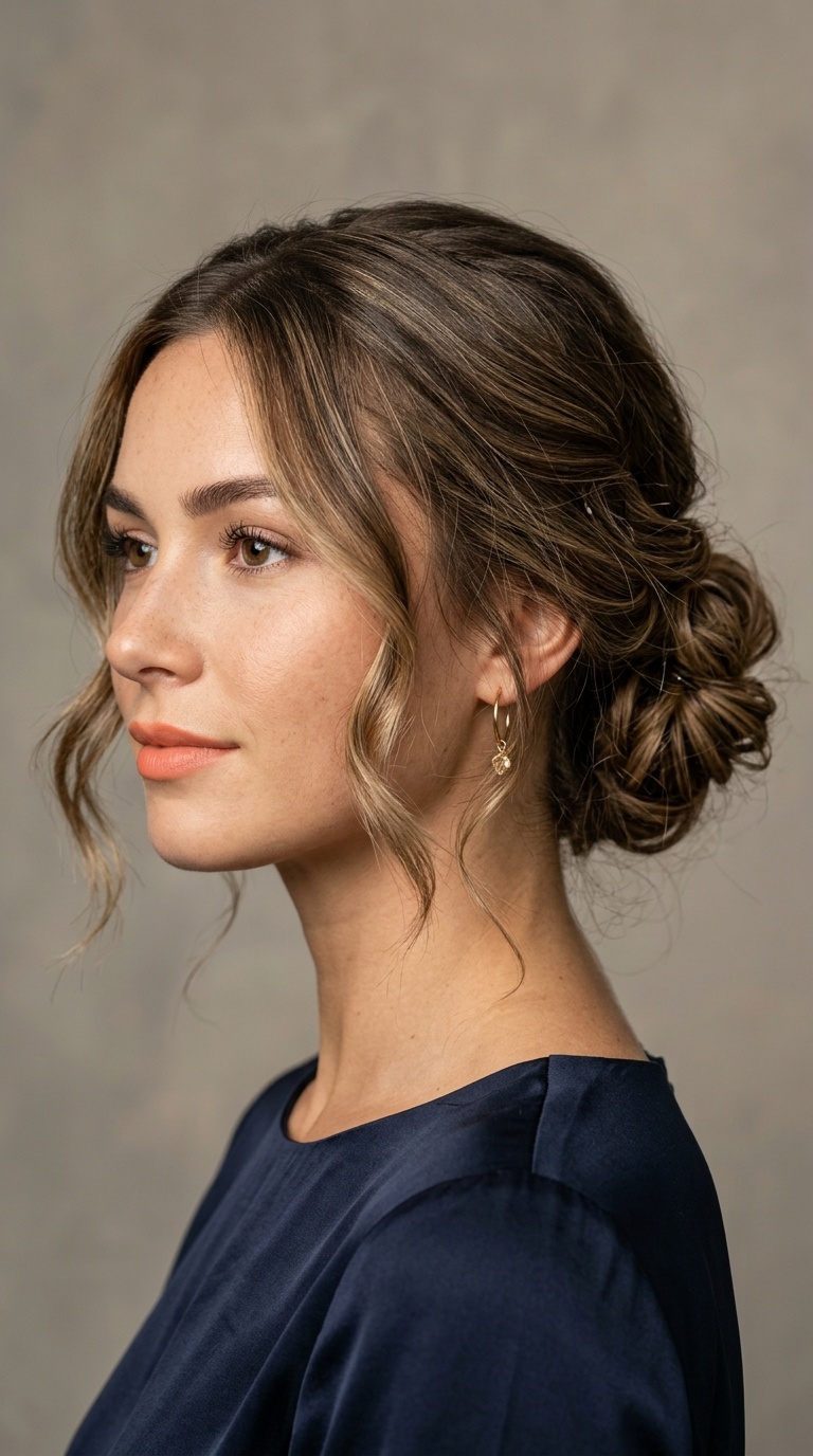 Messy Low Bun
