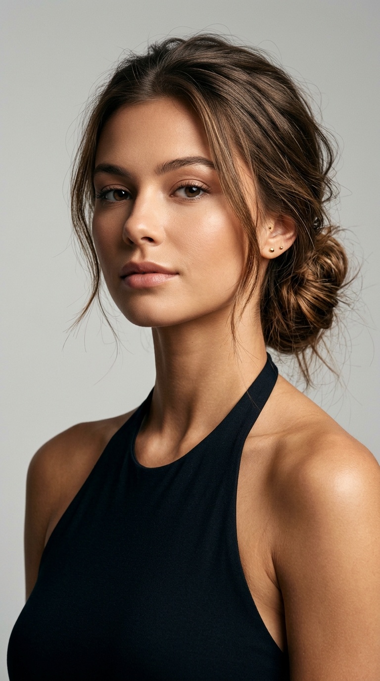 Messy Low Bun