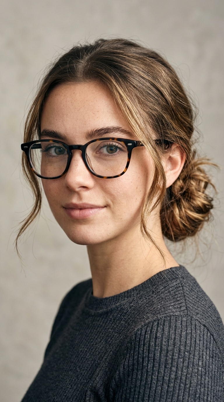 Messy Low Bun