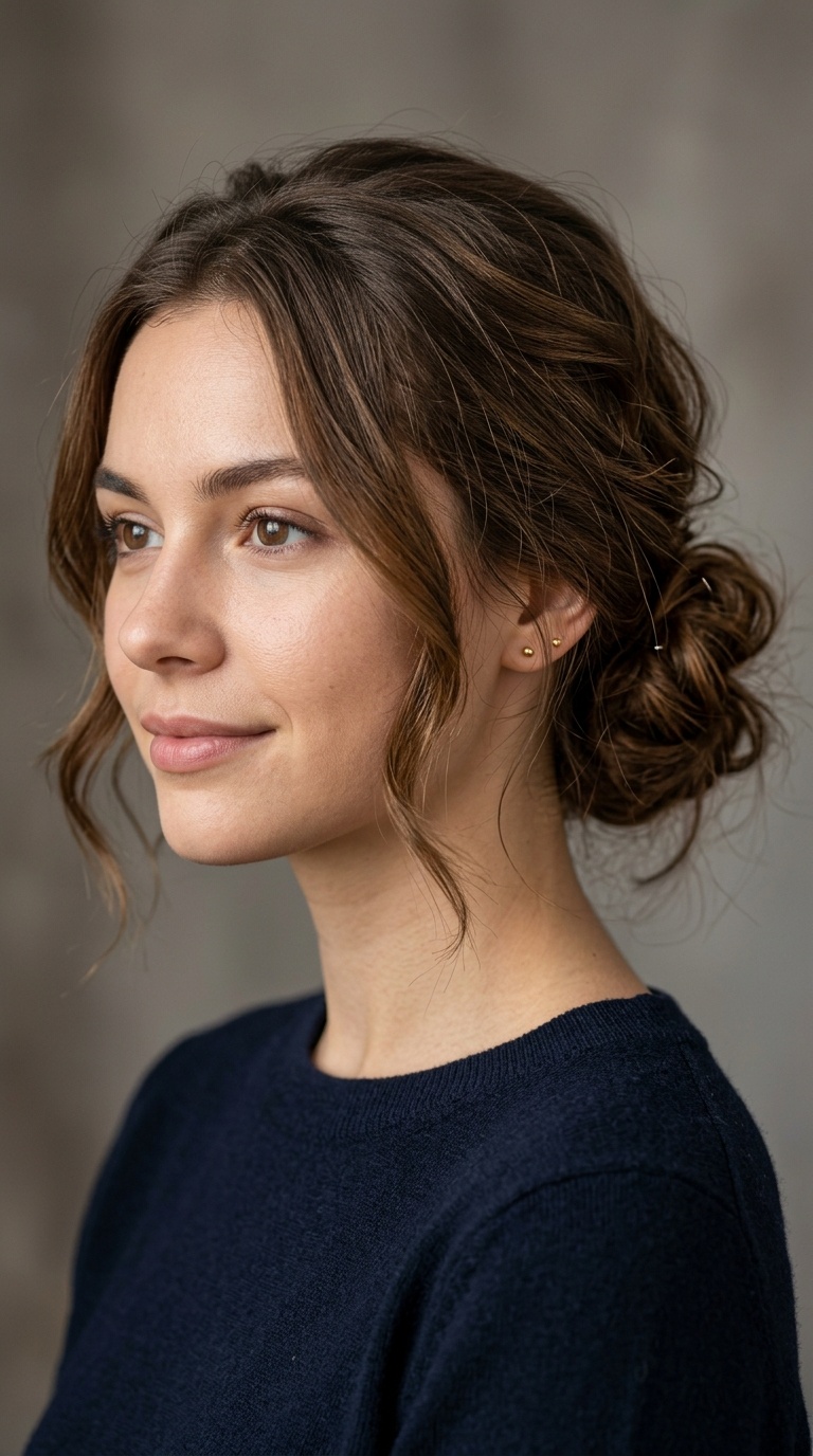 Messy Low Bun