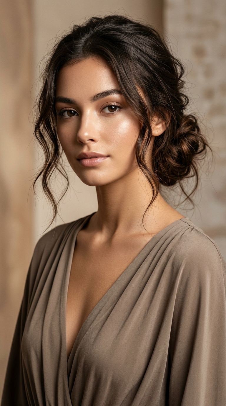 Messy Low Bun