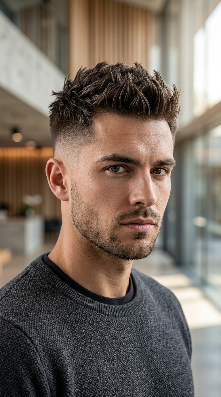 Messy Micro-Spikes with High Taper
