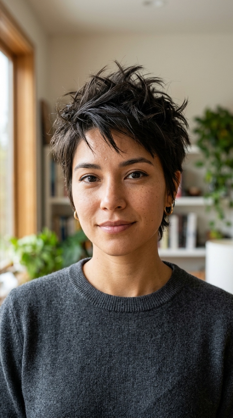Messy Pixie Spike