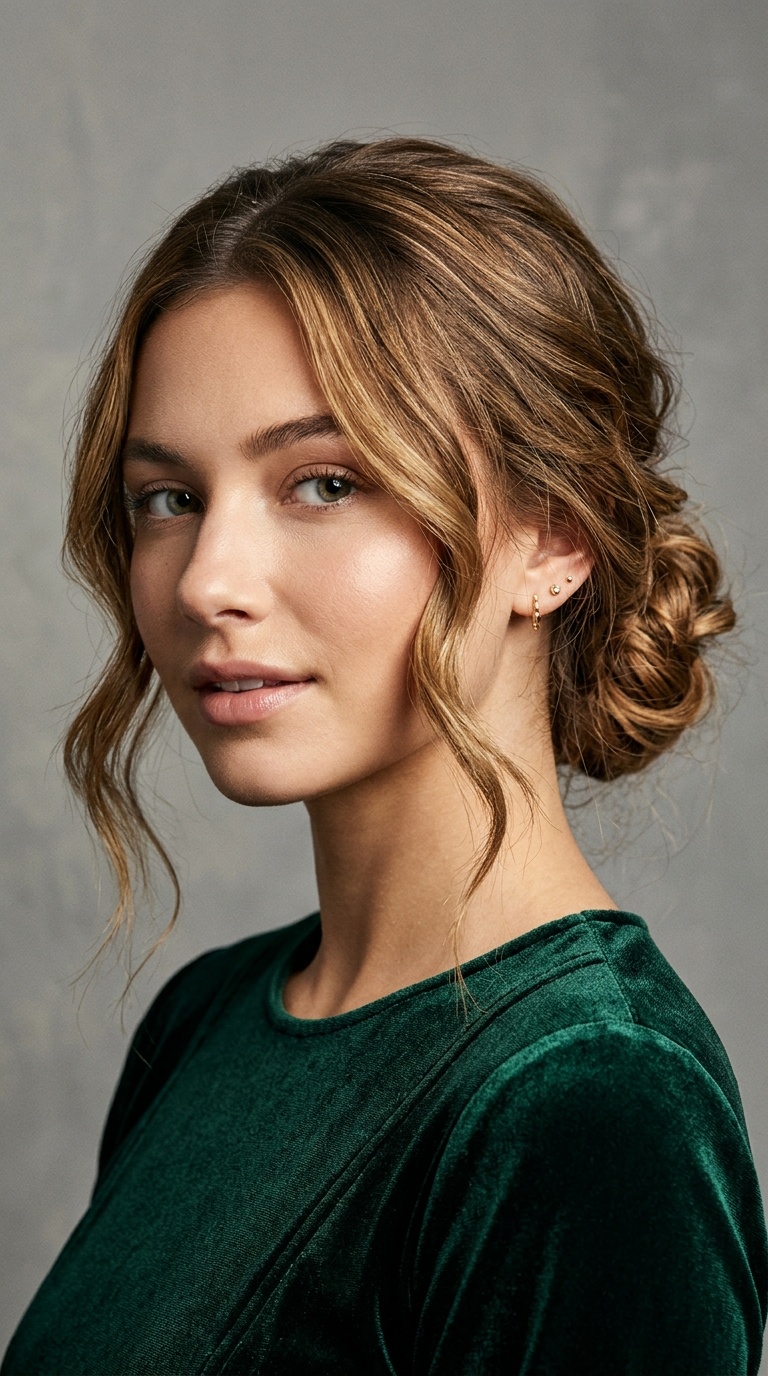 Messy Romantic Bun