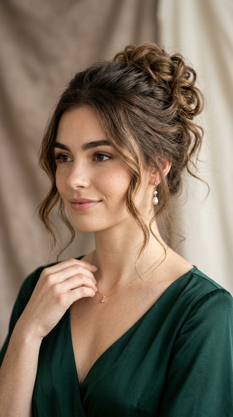 Messy Romantic Bun