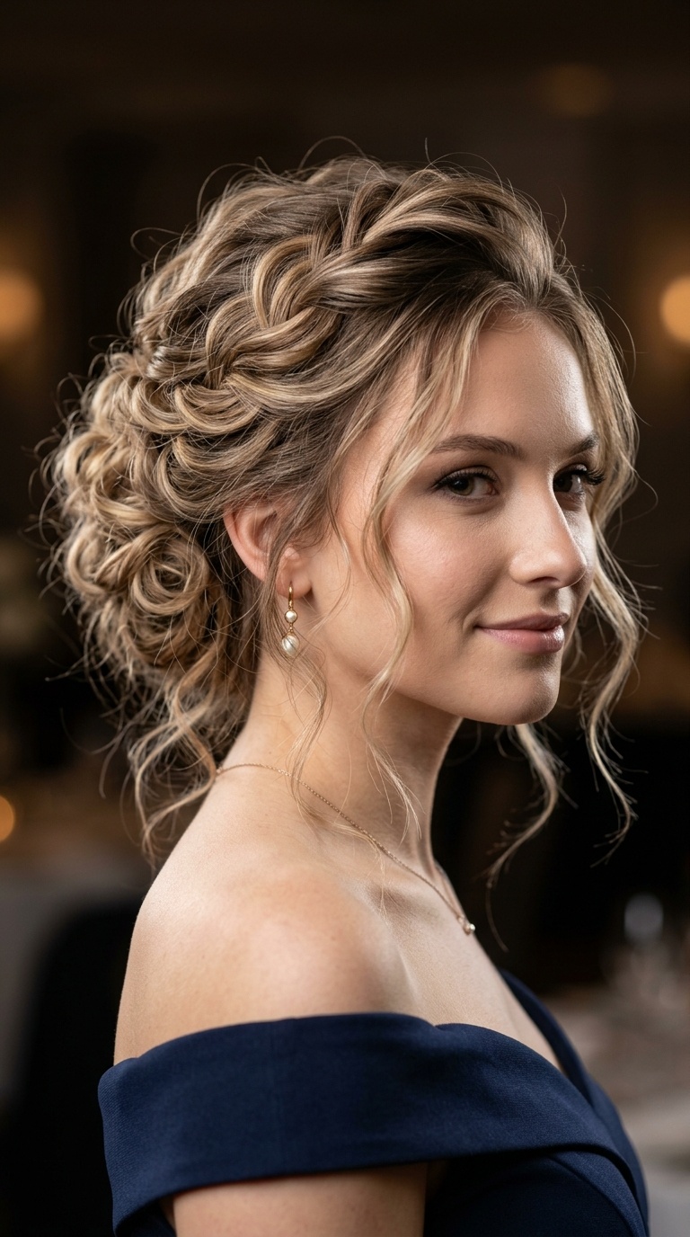 Messy Romantic Chignon