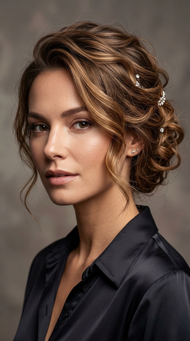 Messy Romantic Updo
