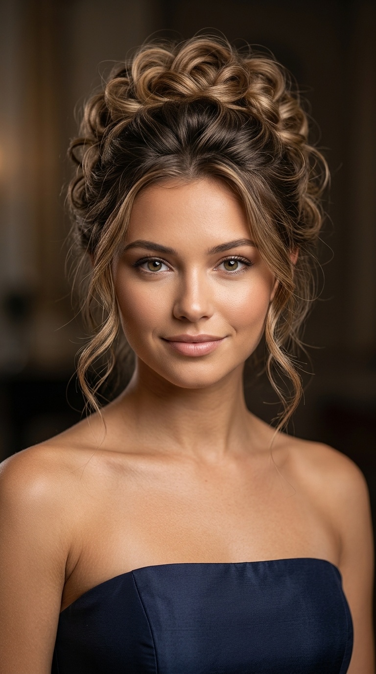 Messy Romantic Updo
