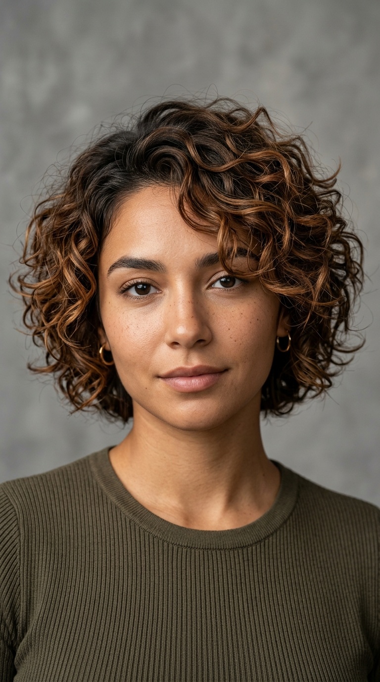Messy Shag Curls