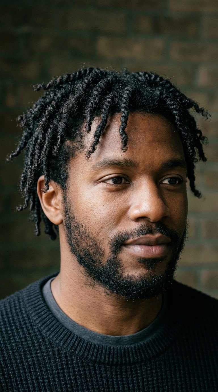 Messy Short Loc Twists