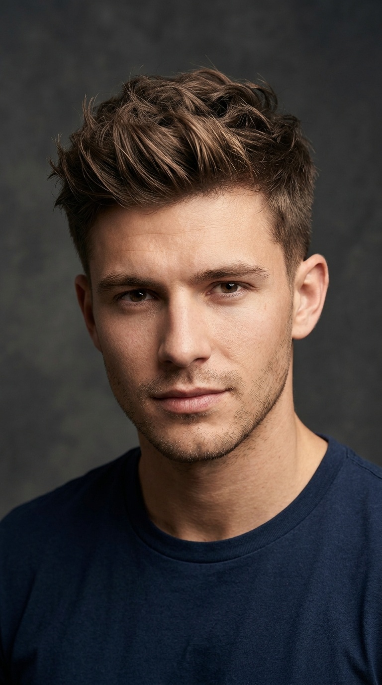 Messy Short Quiff