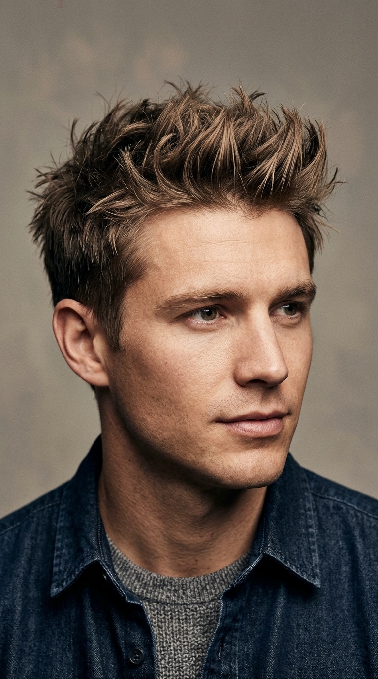 Messy Spikes for Fine Hair