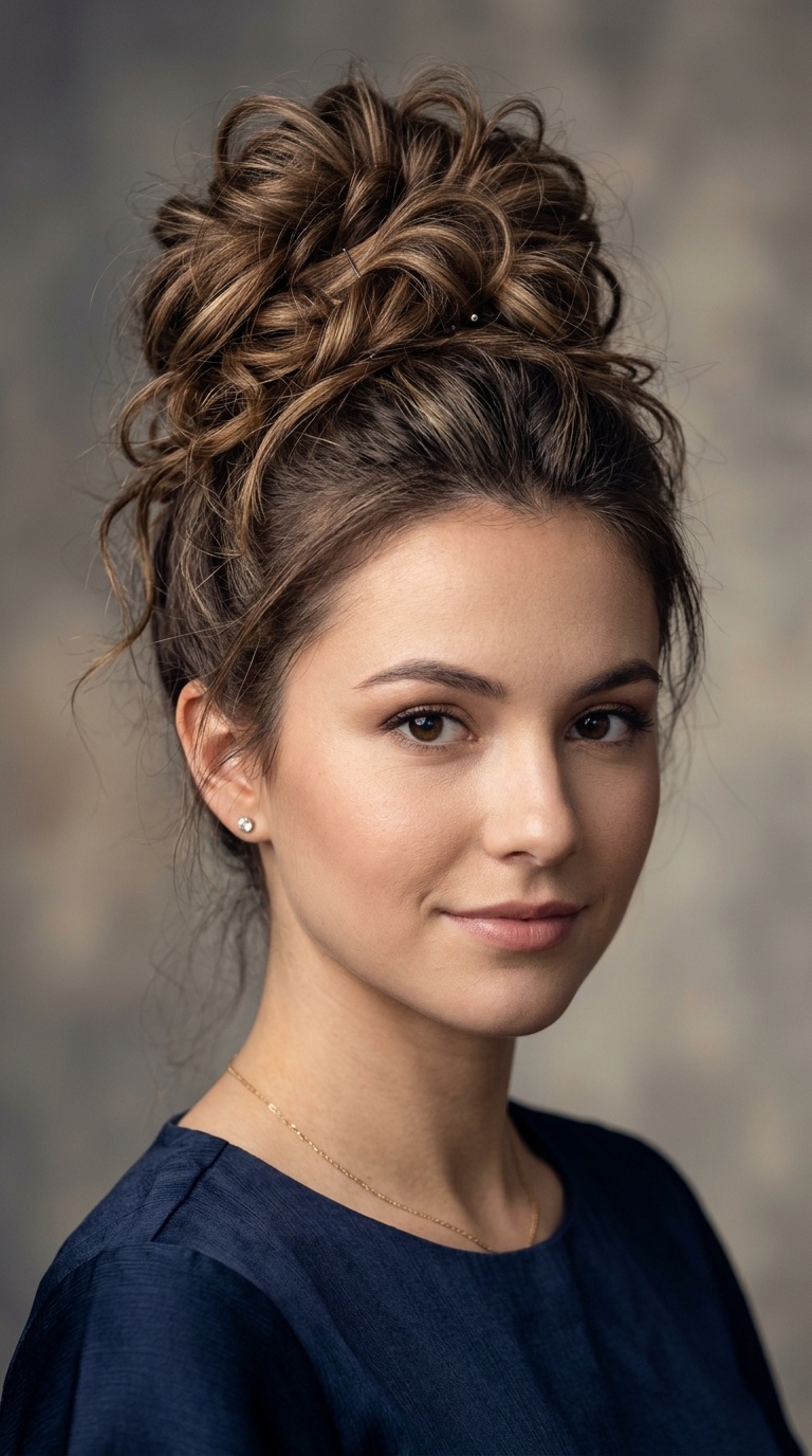 Messy Textured Bun