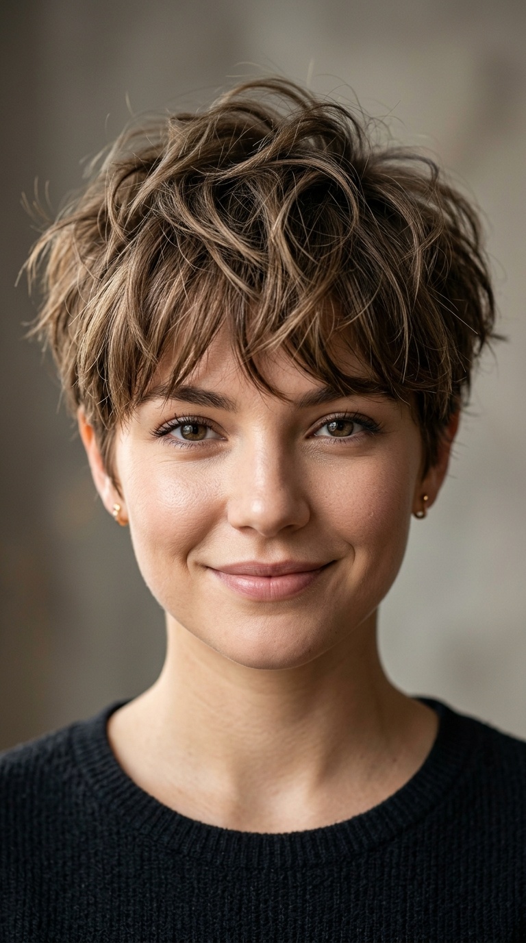 Messy Textured Pixie
