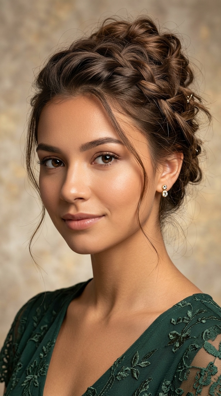 Messy Textured Updo