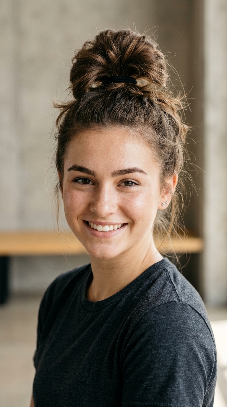 Messy Top Knot