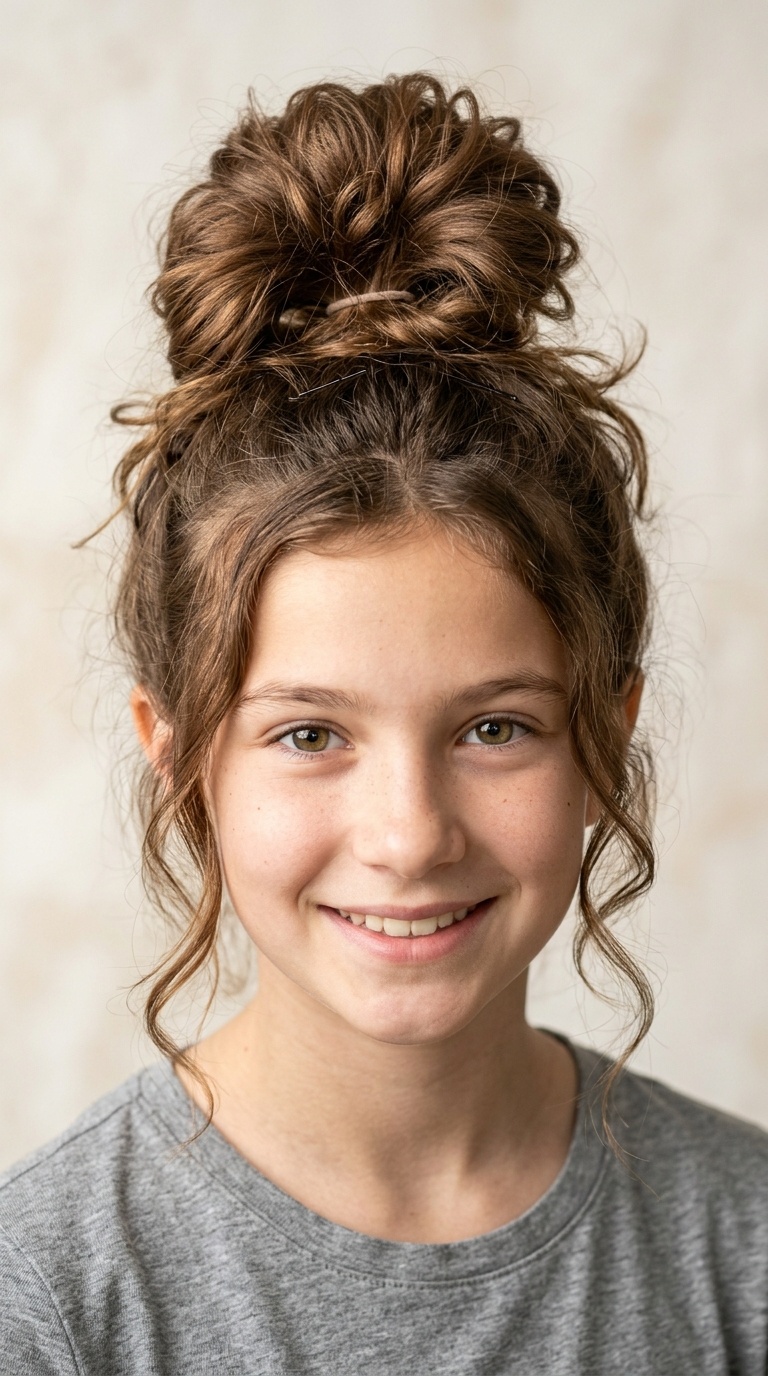 Messy Top Knot