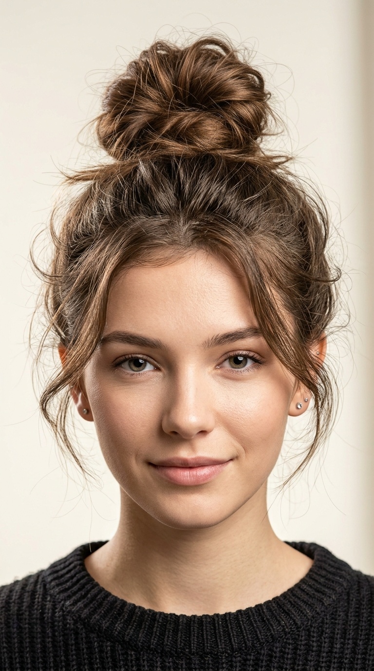 Messy Top Knot