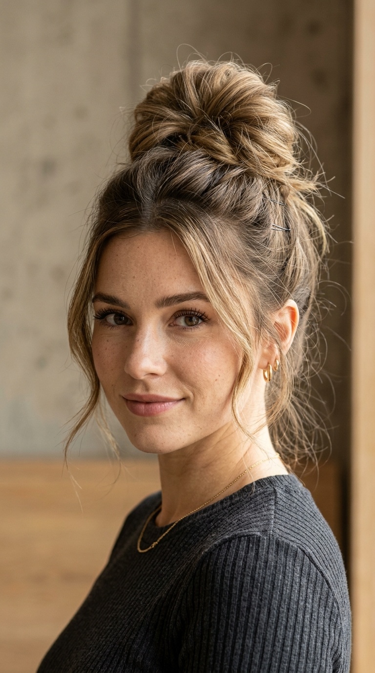 Messy Top Knot