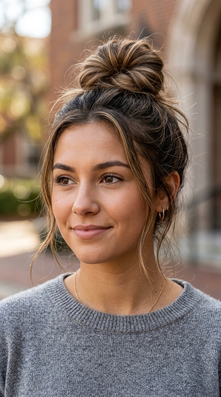 Messy Top Knot