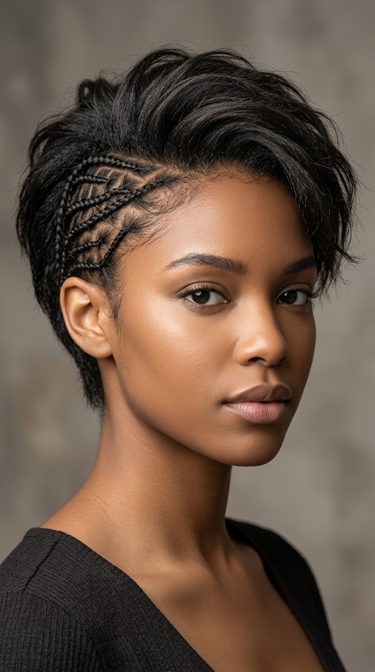 Micro-Braided Side Detail