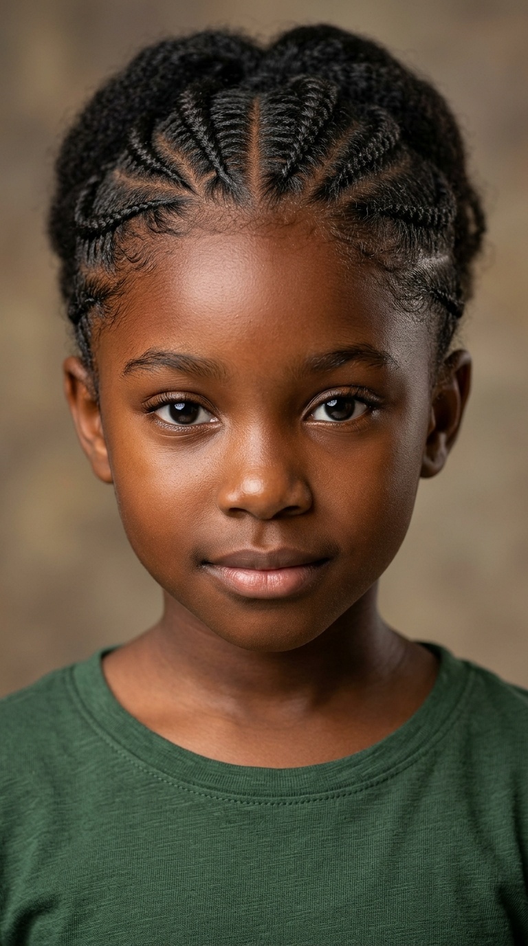 Micro-Cornrow Accents
