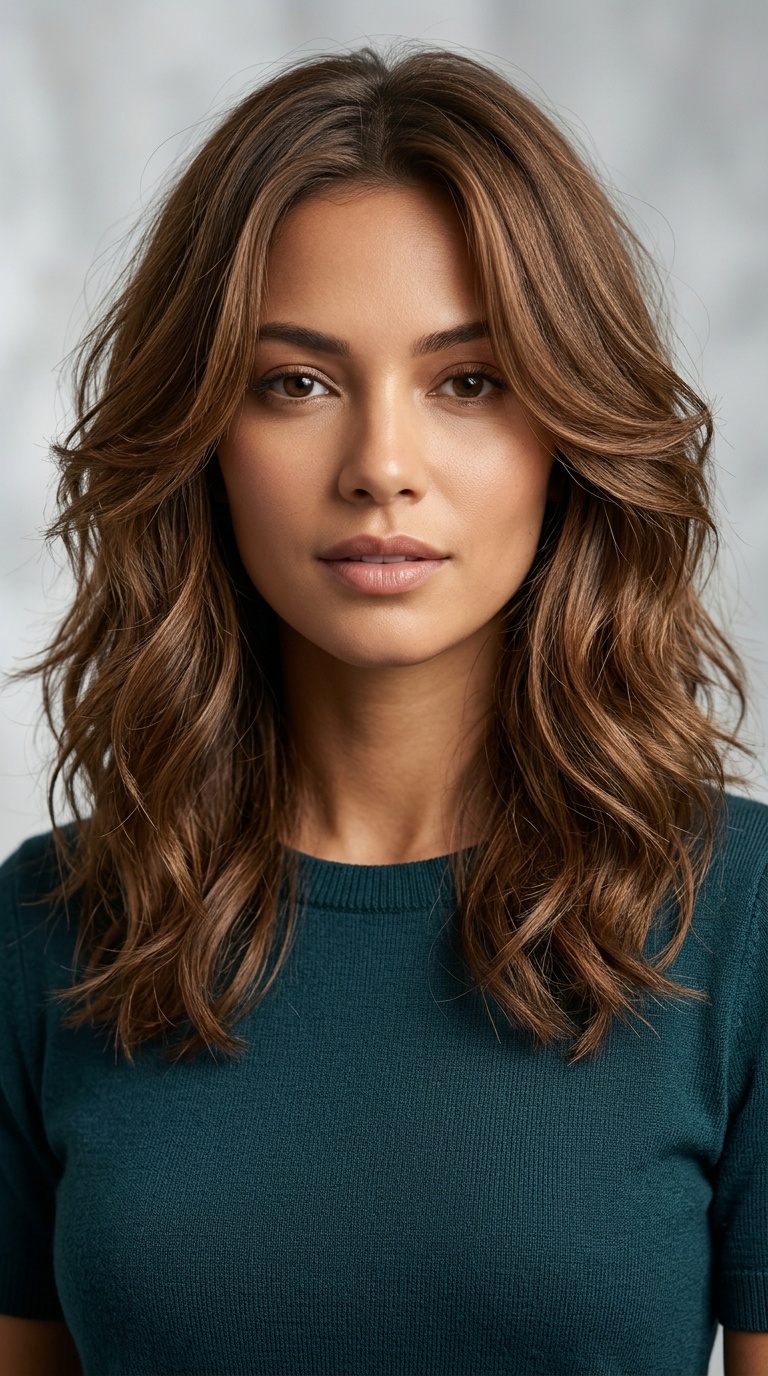 Mid-Length Feathered Layers