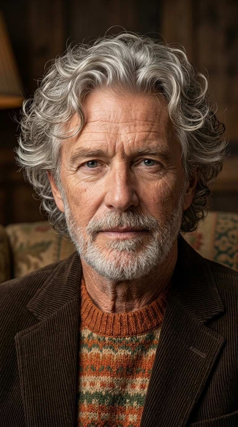 Mid-Length Retro Curls