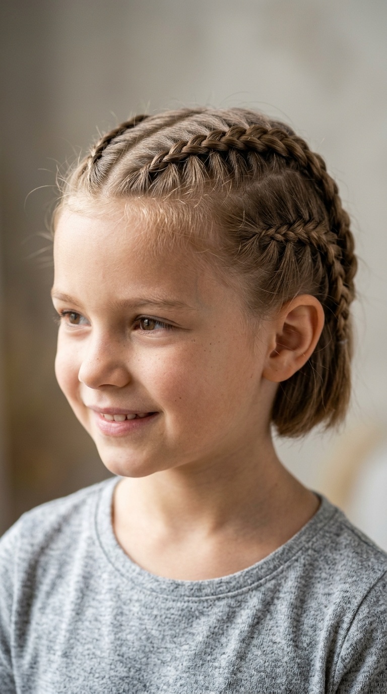 Mini Dutch Braids