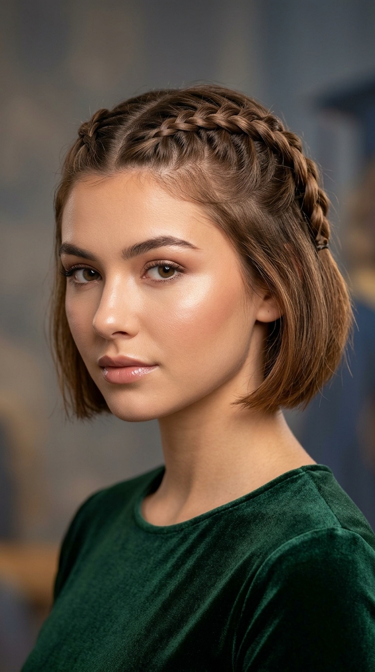 Mini French Braids